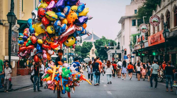 Hanoi walking street