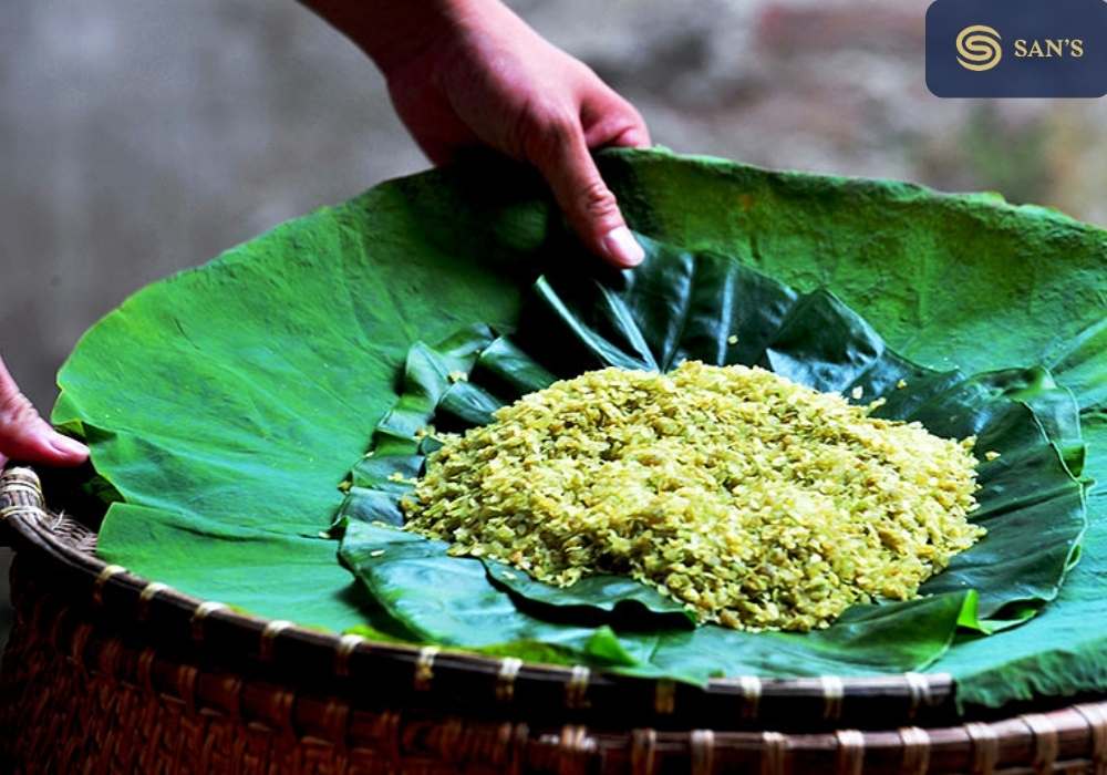 Green Sticky Rice