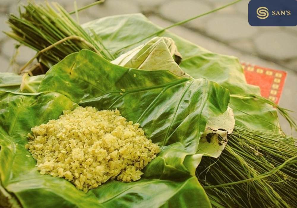 Green Sticky Rice