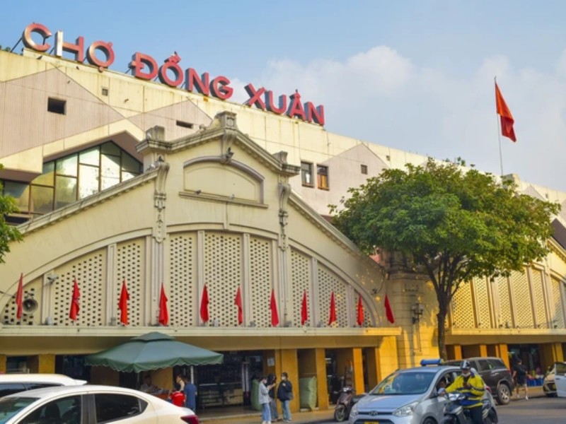 dong xuan market