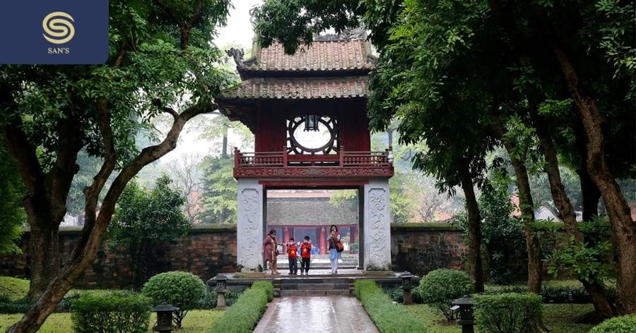 The Constellation of Literature Pavilion (Khue Van Cac)