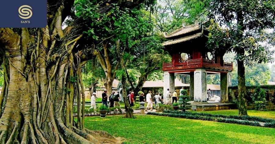 the Grounds of the Imperial Academy (Quoc Tu Giam)