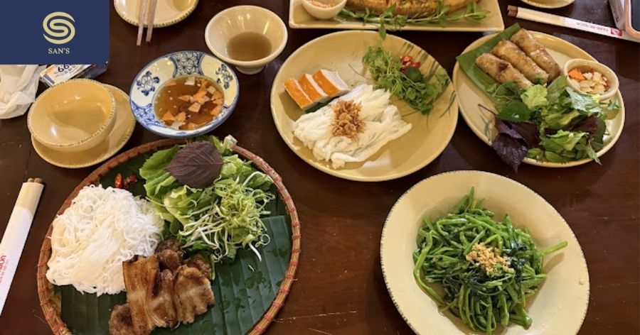 Quán Ăn Ngon is a must-visit destination to savor authentic dishes from the heart of Vietnam’s capital