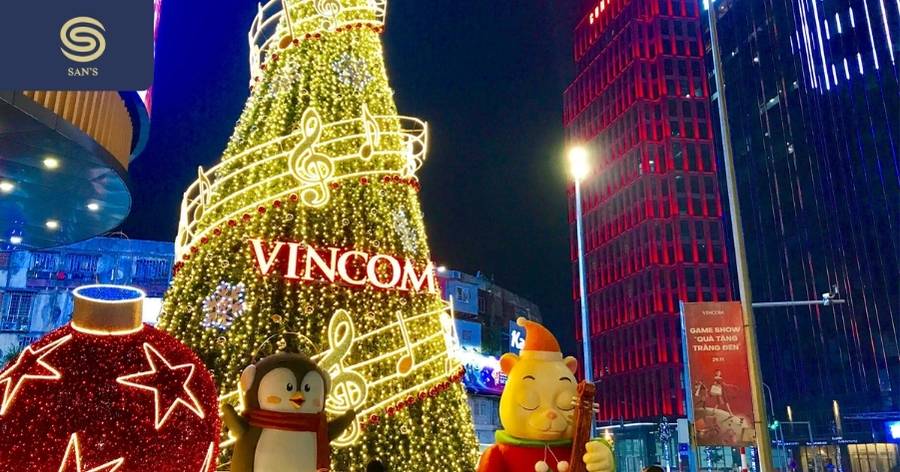 Vincom Center on Christmas