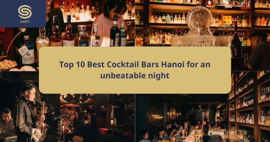 best cocktail bars hanoi