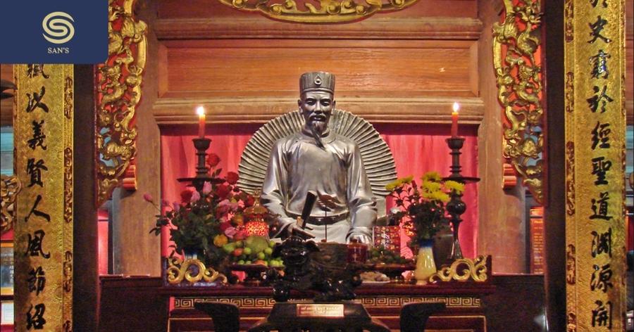 Chu Van An statue