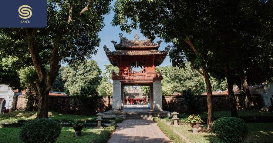 The Temple of Literature (Văn Miếu)