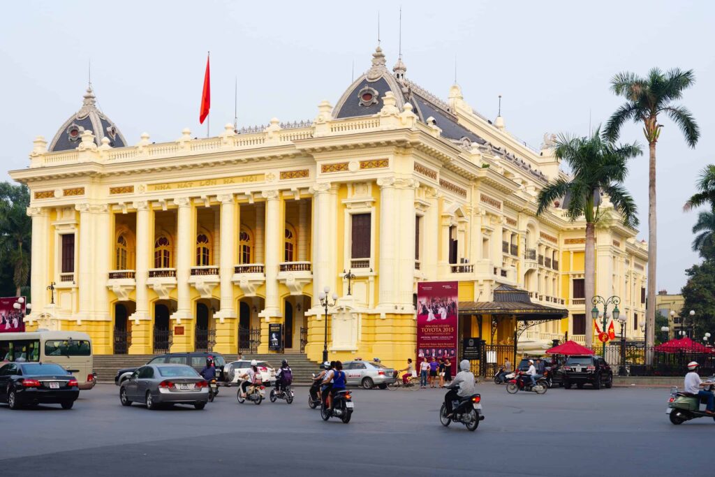 Hanoi Opera House near Hanoi Old Quarter