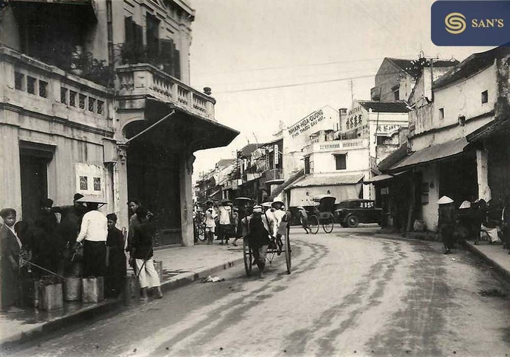 Hang Buom Street Hanoi