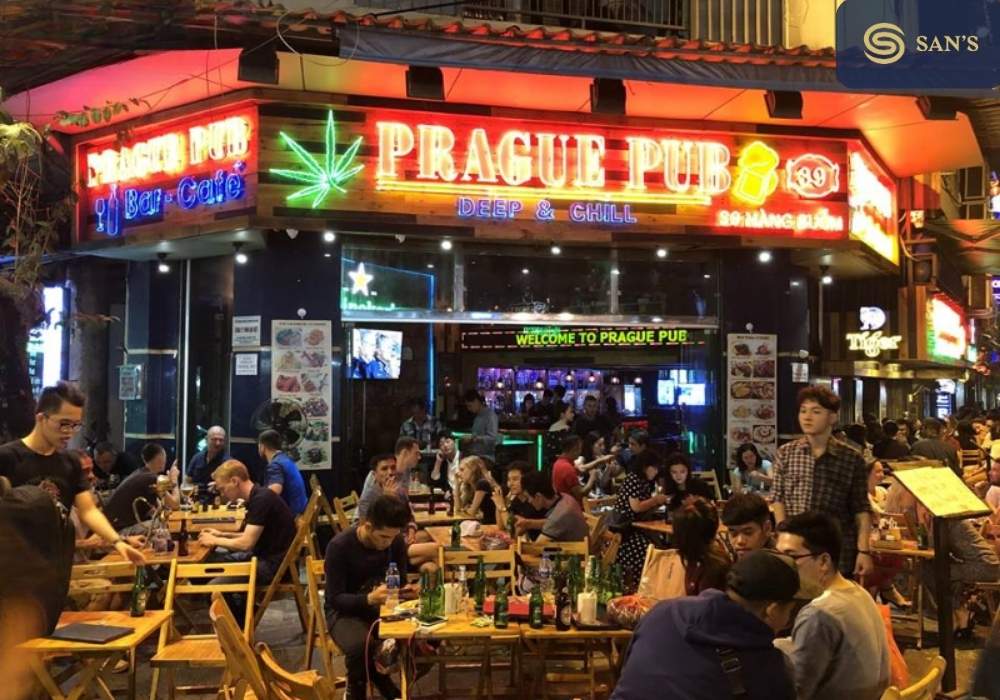 Prague Pub - Bar Street in Hanoi