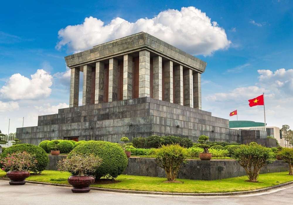 Inside the Ho Chi Minh Mausoleum