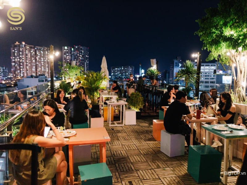 Dine at a Rooftop Restaurant