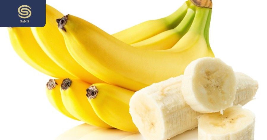 Bananas are not too sweet and contain lots of zinc and nutrients. (Source: Collected)