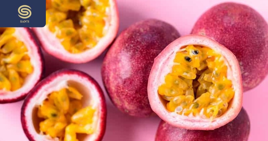 Passion fruit has a fragrant, sweet and sour taste, small seeds have a crunchy taste in the mouth. Making drinks while drinking and chewing seeds is very interesting (Source: Collected)