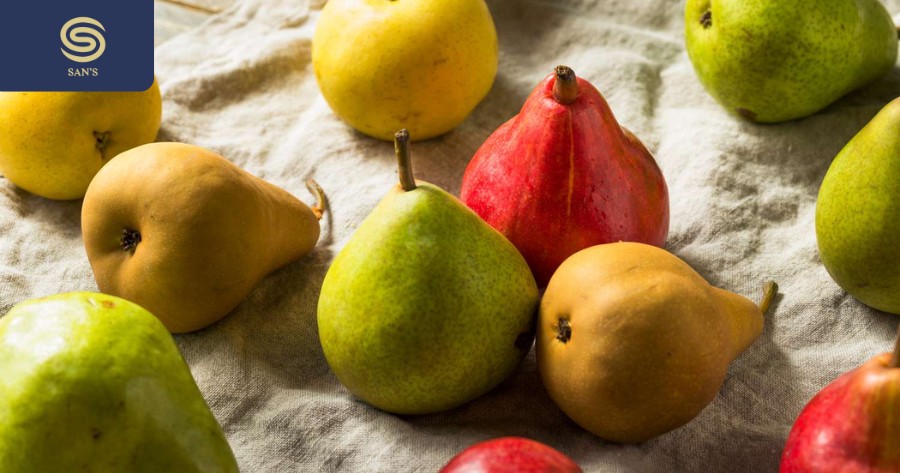 Pears are very crunchy and sweet (Source: Collected)