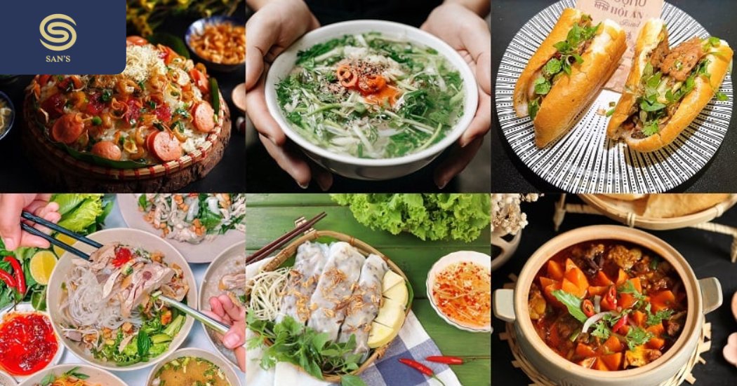 Vietnamese breakfast dishes are very diverse and easy to buy (Source: Summary)