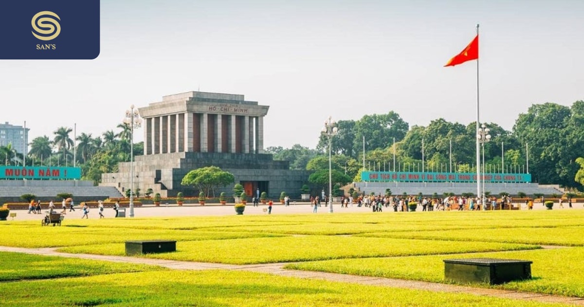 President Ho Chi Minh's mausoleum