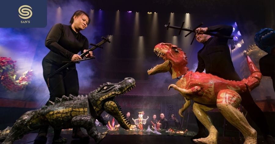 "Dragon Dream" Performance at Thang Long Water Puppet Theatre