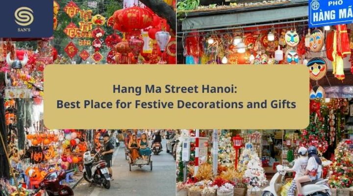 Hang Ma Street Hanoi