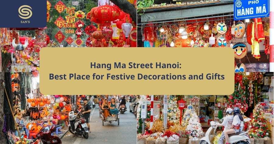 Hang Ma Street Hanoi