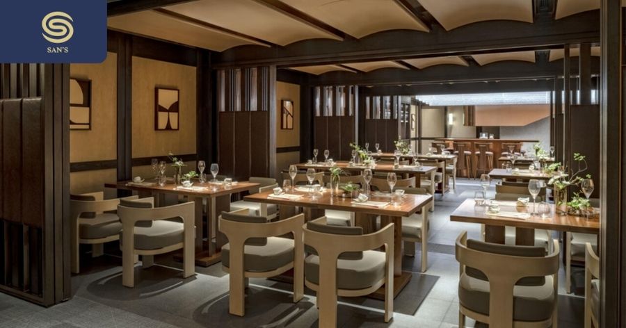 Located in Capella Hanoi, Hibana by Koki brings a taste of Japan