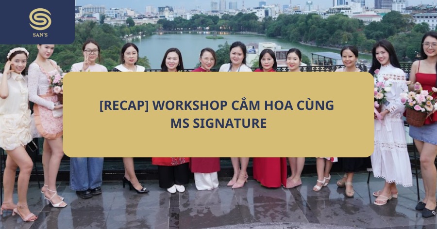 Workshop cắm hoa