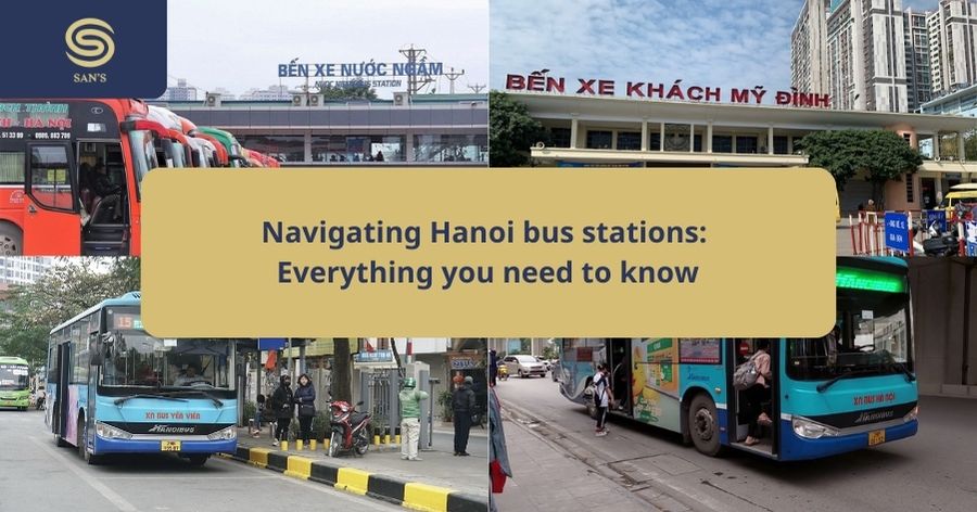 Hanoi bus station