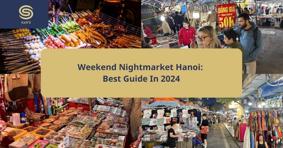 Weekend Nightmarket Hanoi